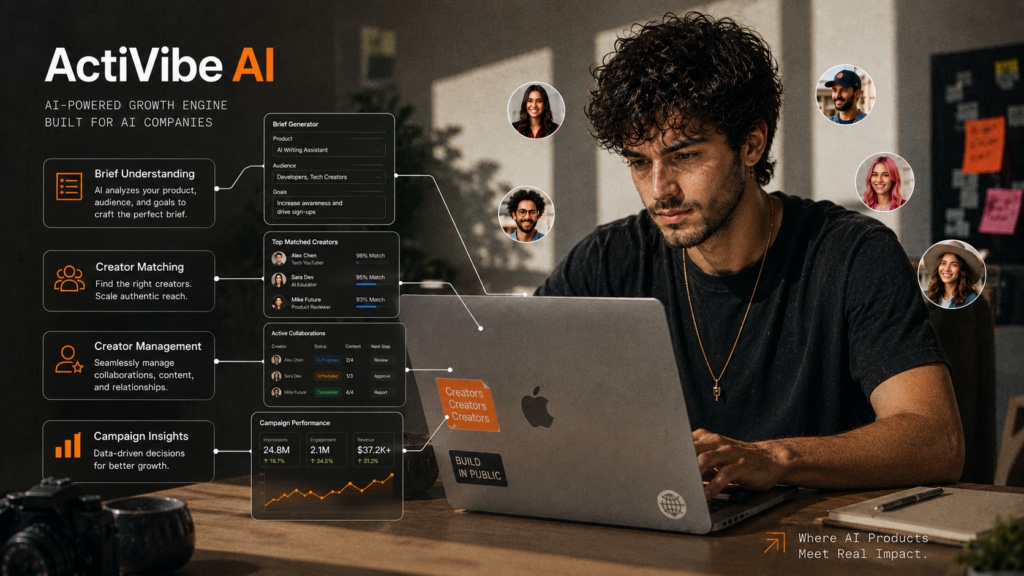 ActiVibe AI — the AI-powered growth engine built for AI companies